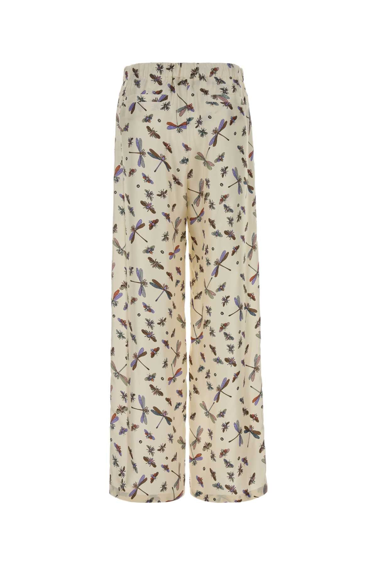 Ivorybrownmc Exterior: Silk Pantaloni