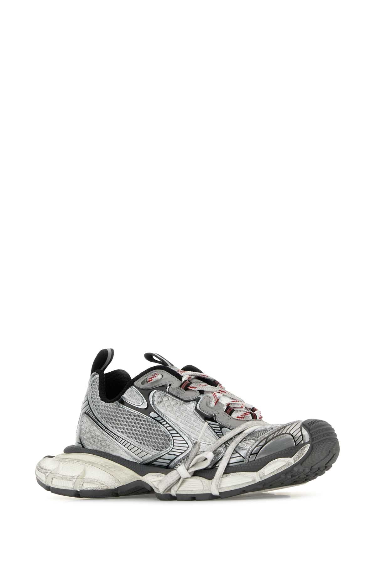 734734w3xl5 1219 Greywhitered T Polyurethane Sneaker