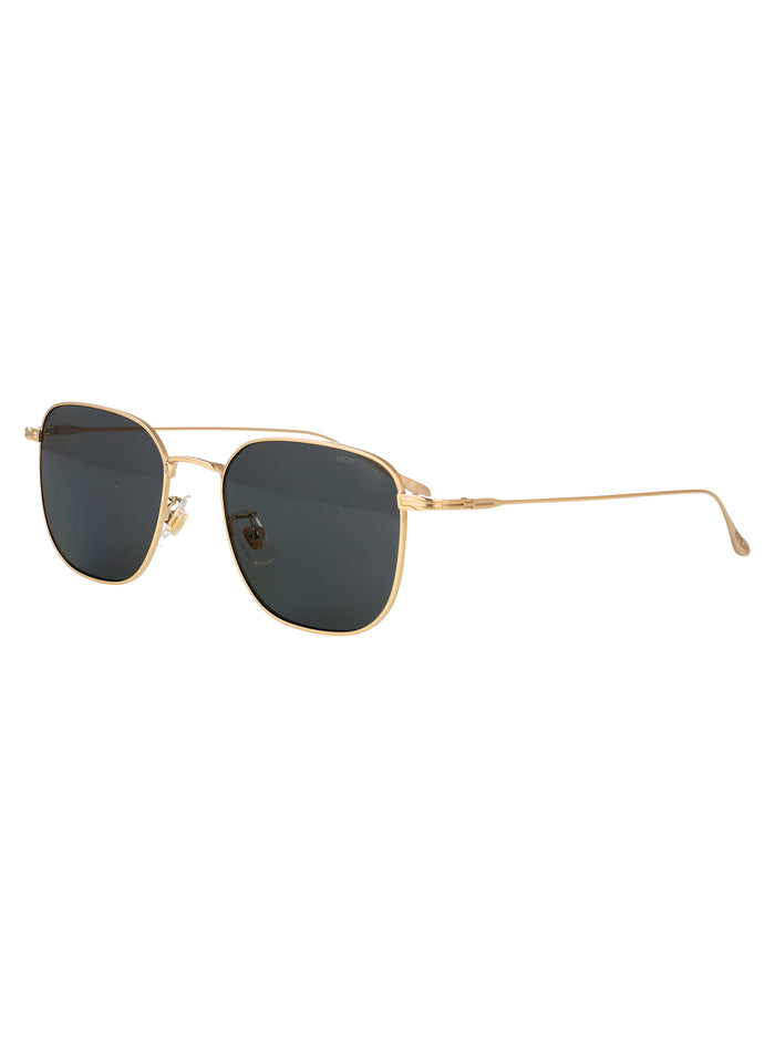 Mb0477sa Gold-gold-grey Metal Sunglasses