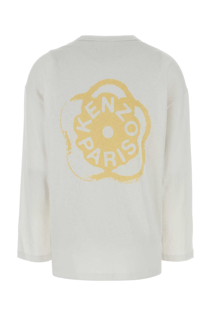 White Cotton T-Shirt Exterior