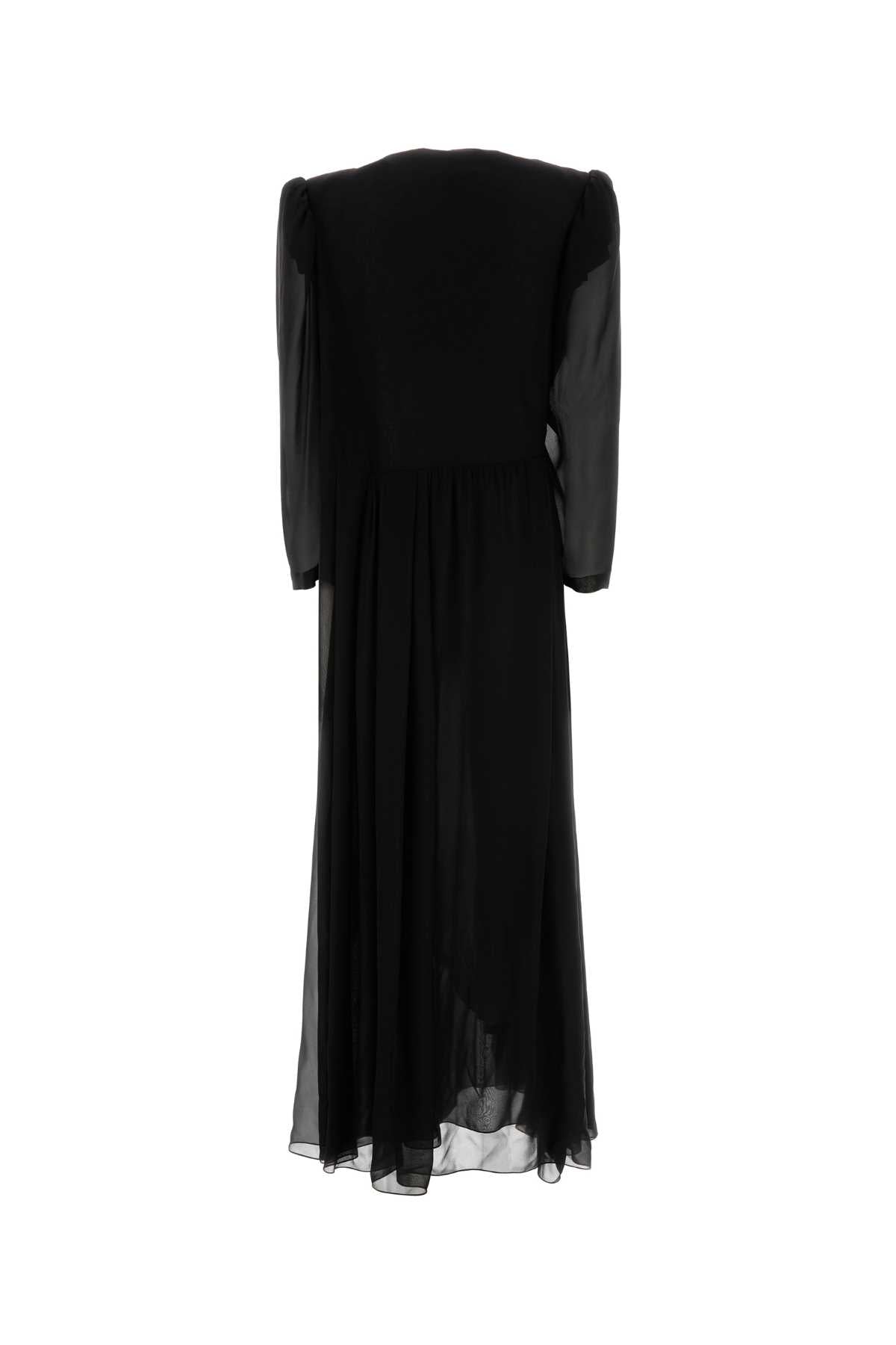 Black Crepe Dress Exterior: Silk Abiti