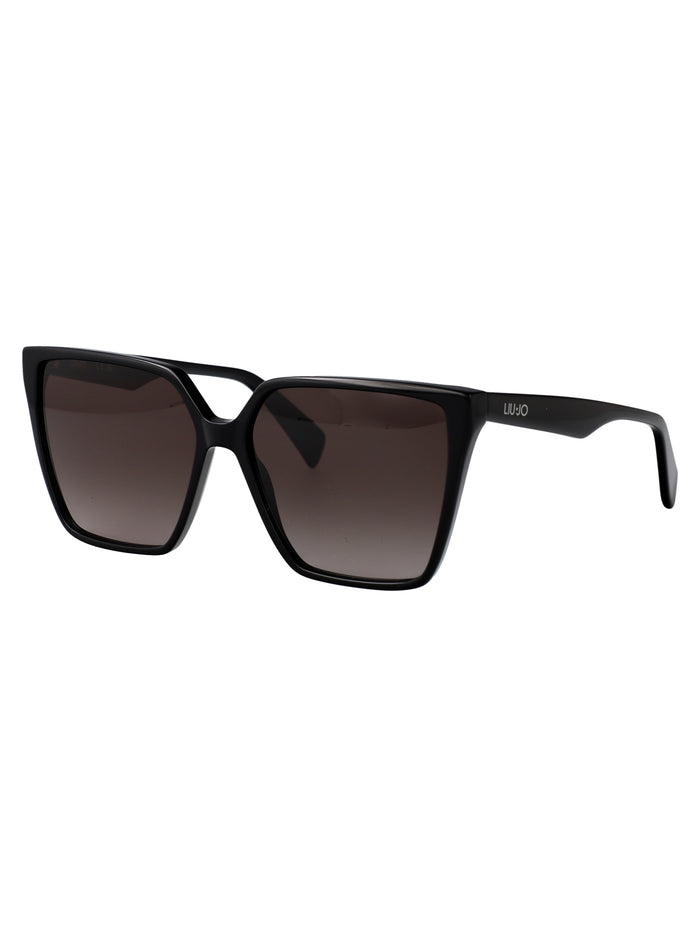 Lj798s 1 Black Acetate Sunglasses