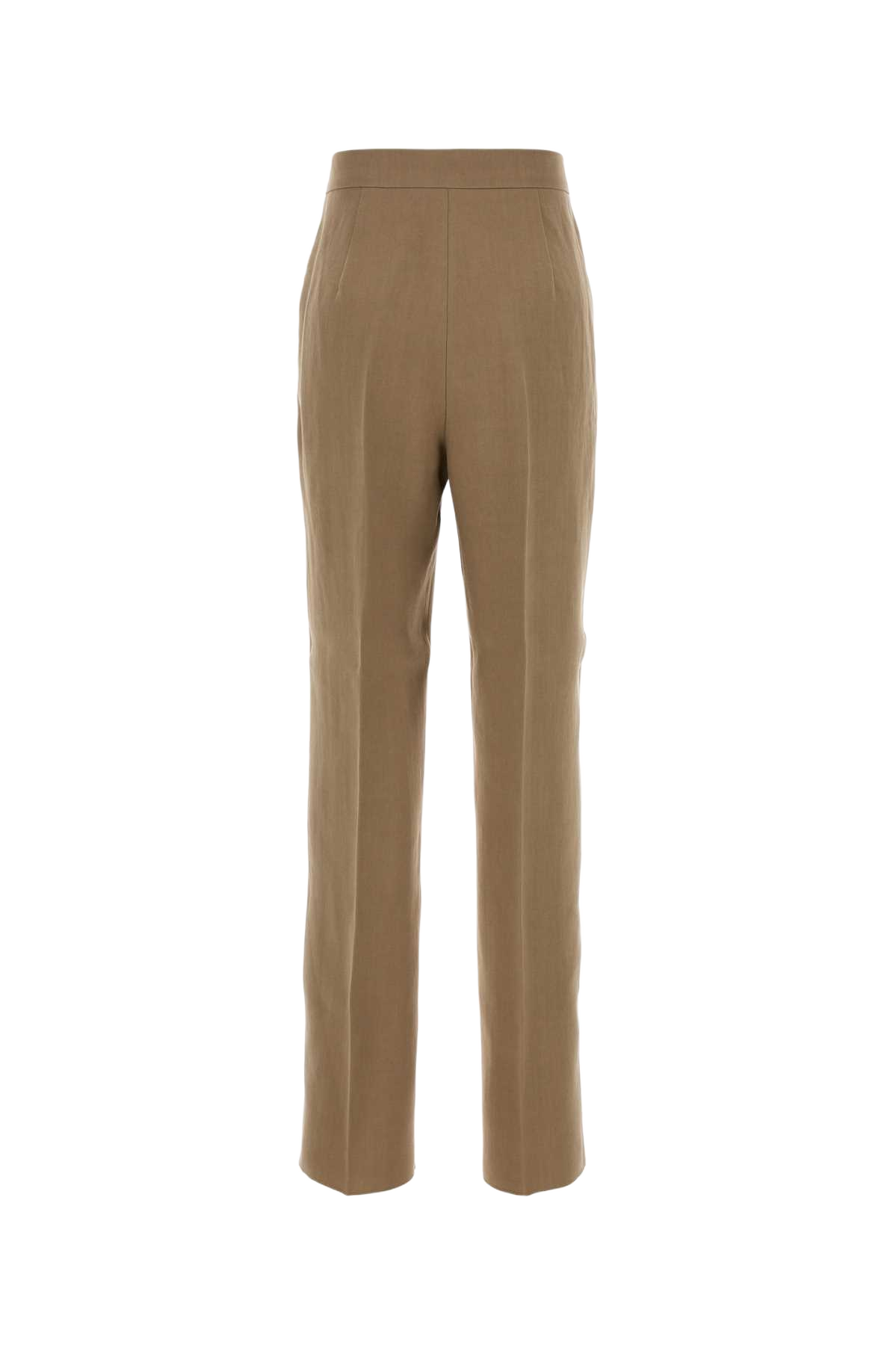 Beige Hemp Abate Pant Deserto Exterior: Pantaloni