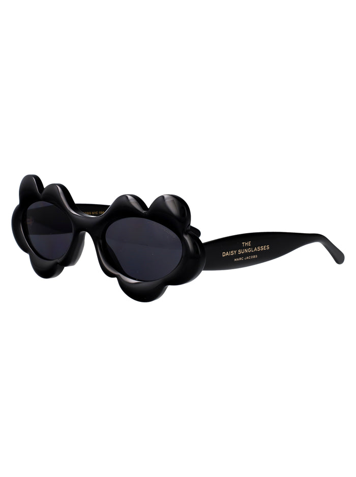 Marc 886-G-S Black Acetate Sunglasses