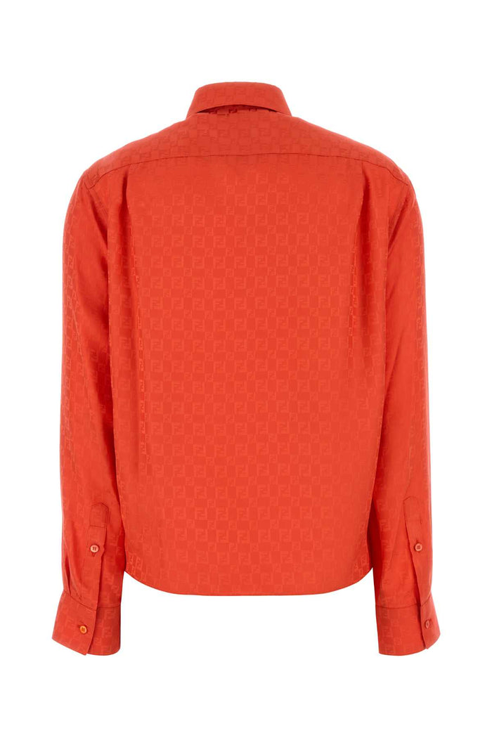 Colar Jacquard Shirt Bitter-25 Exterior: Silk Camicie