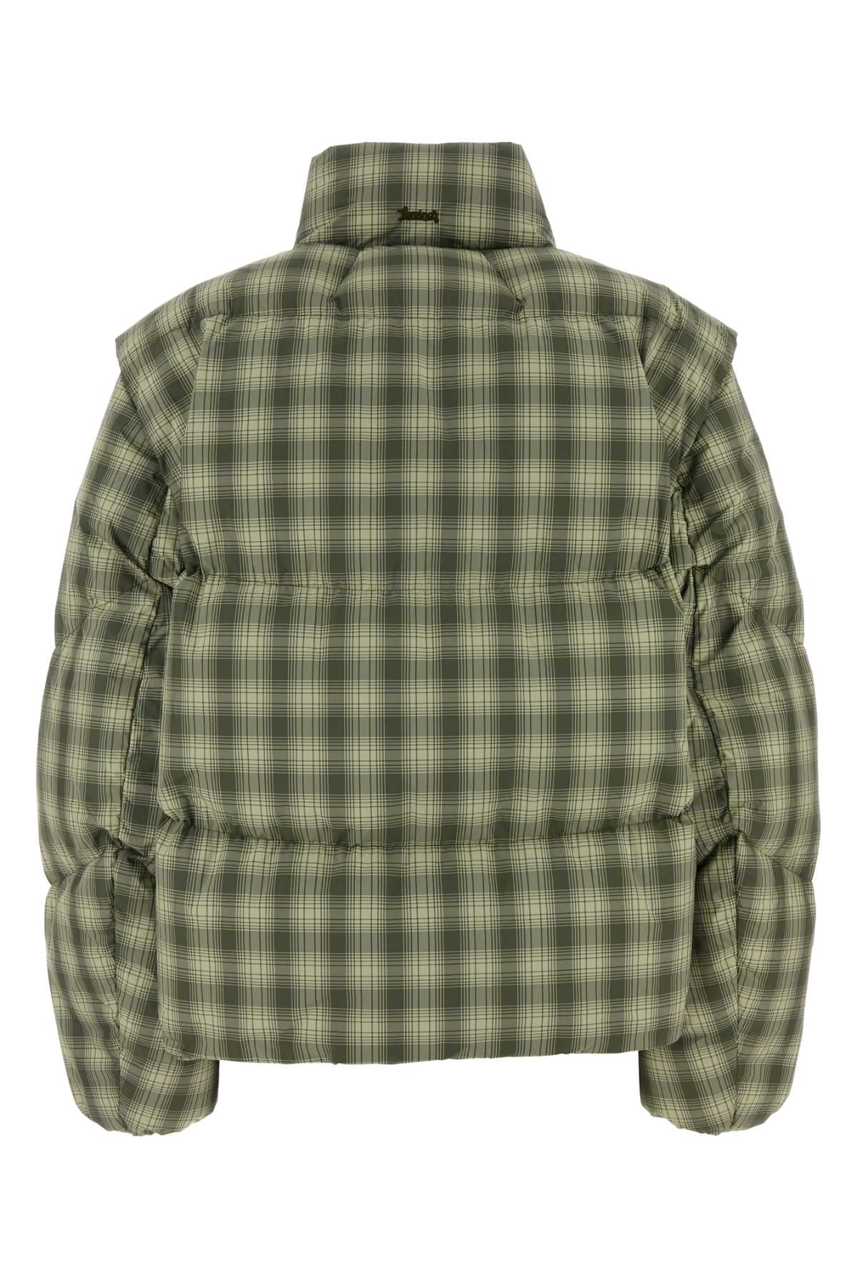 Printed Polyester Down Jacket Salviaverdechiaro Piumini