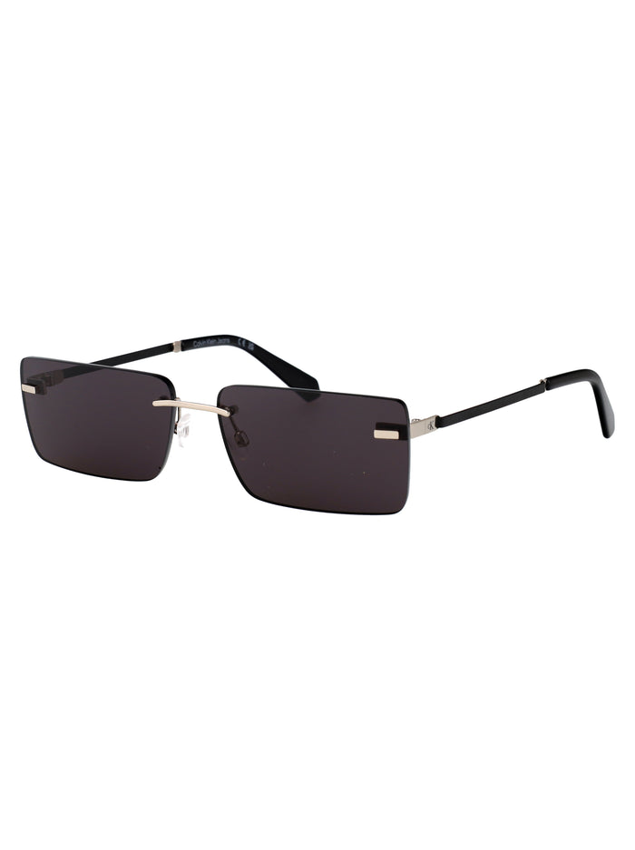 Ckj25206s 43 Black Metal Sunglasses