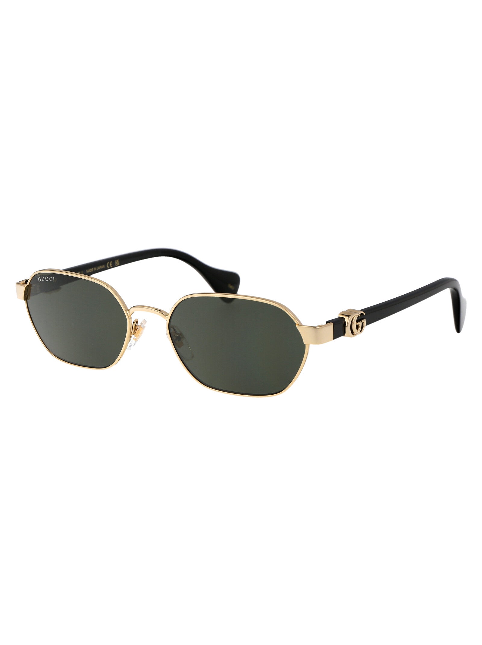 001 Gold Black Grey Metal Sunglasses