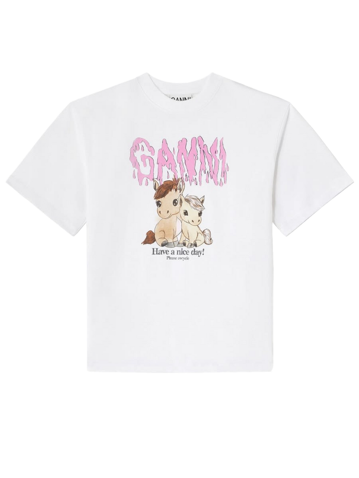 Cotton Graphic T-Shirt White T-shirts