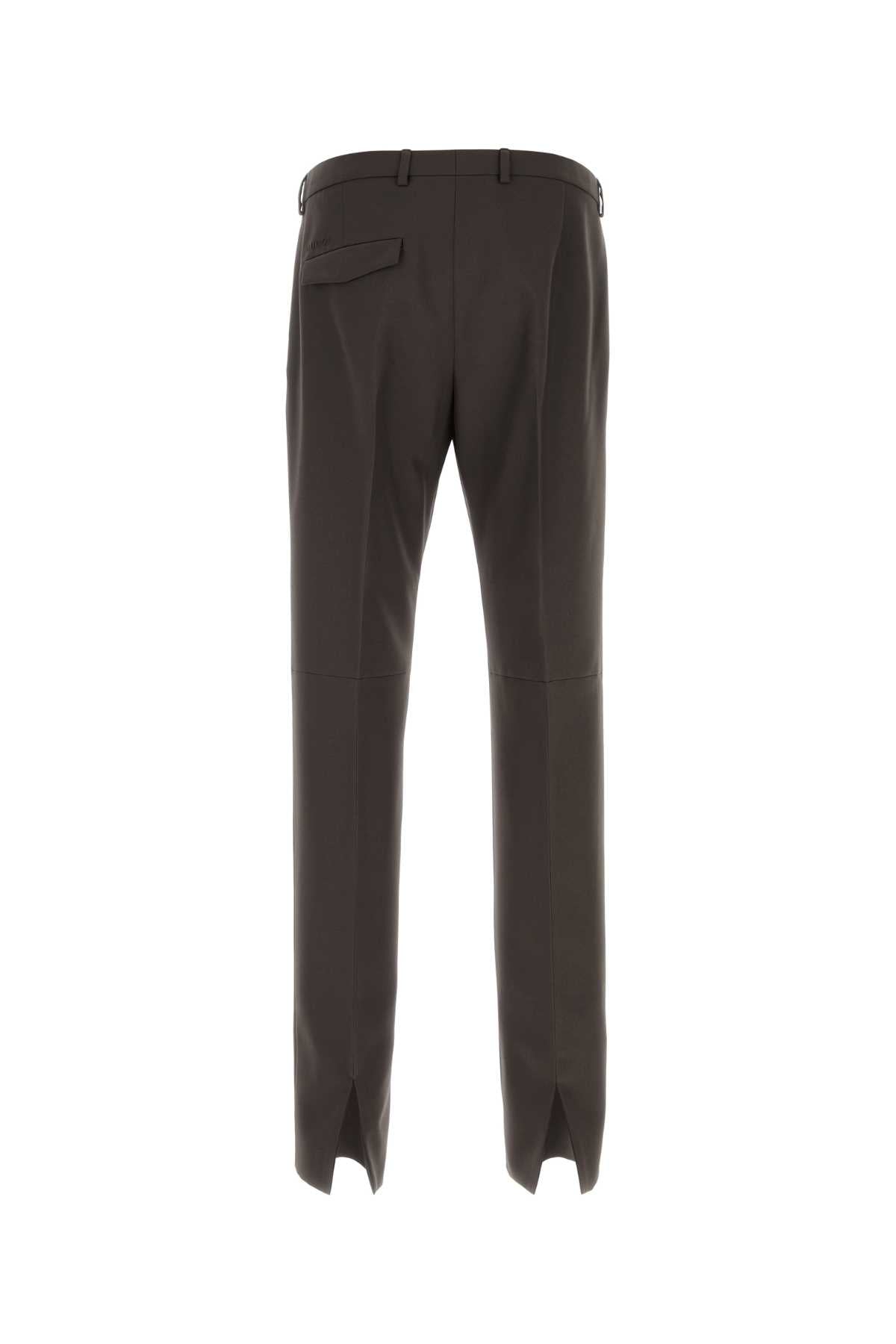 Chocolate Panama Pant Brown Exterior: Polyester Pantaloni