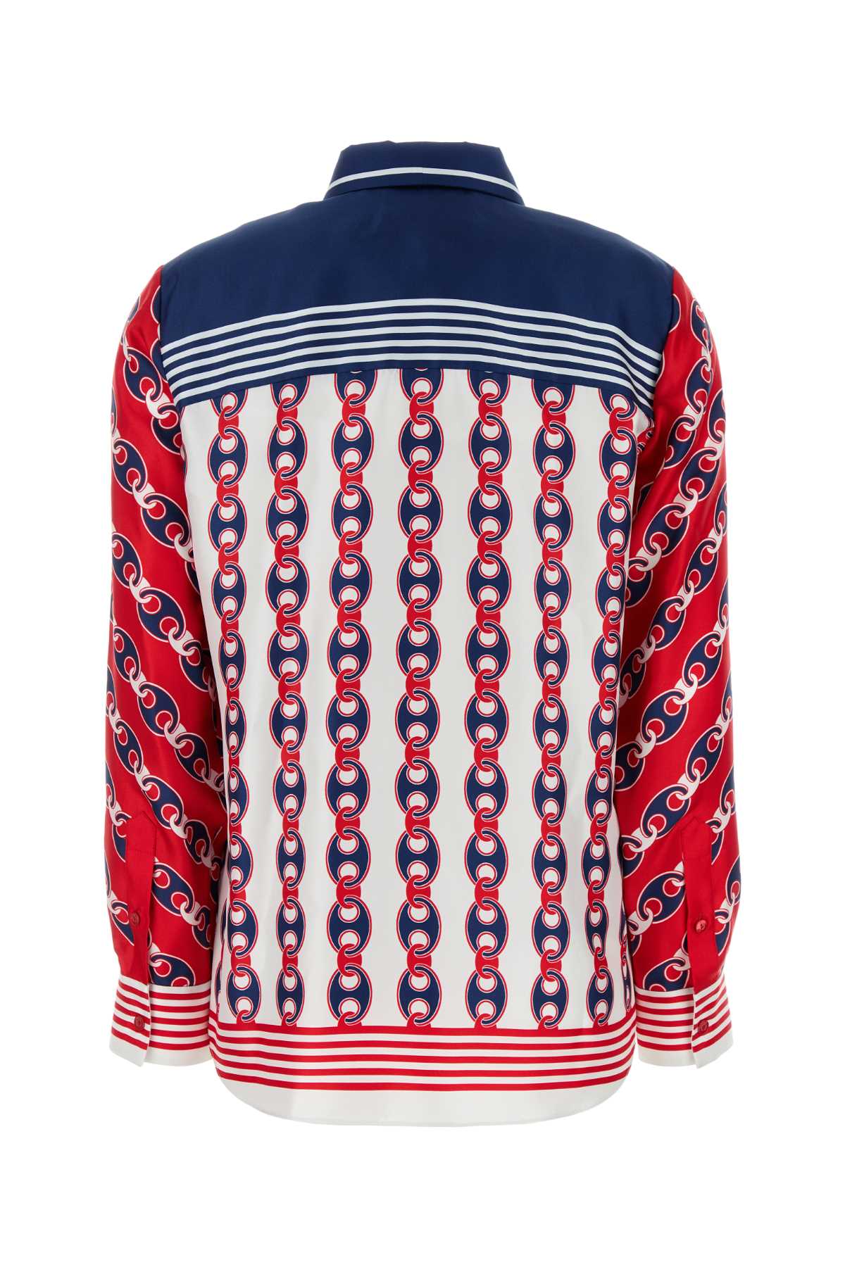 Printed Silk Shirt Multi Exterior: Camicie
