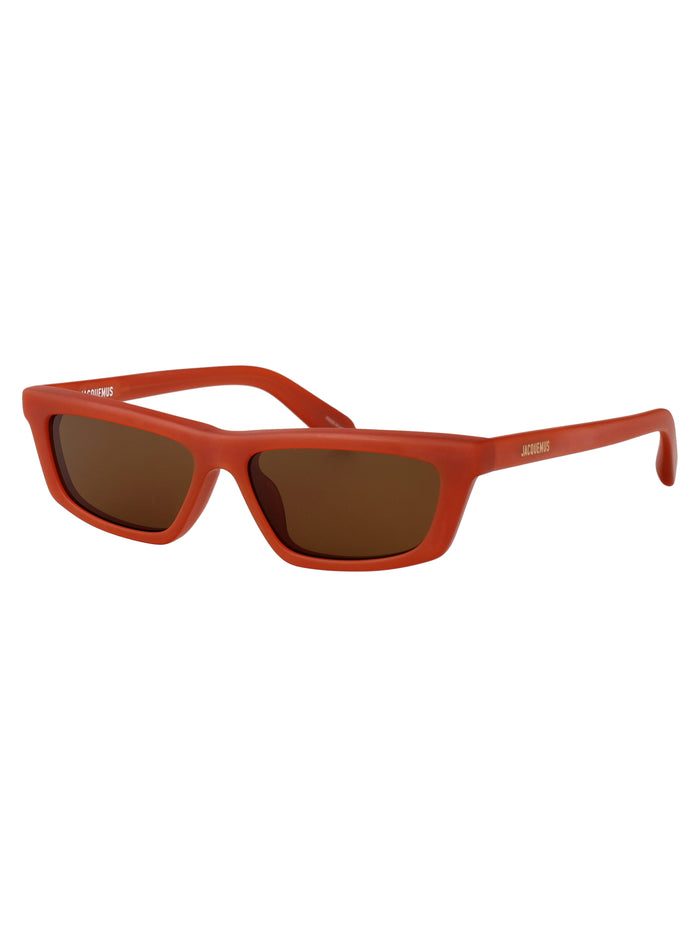 Trapezi Matt Metallic Coffee/ Gold/ Brown Acetate Sunglasses