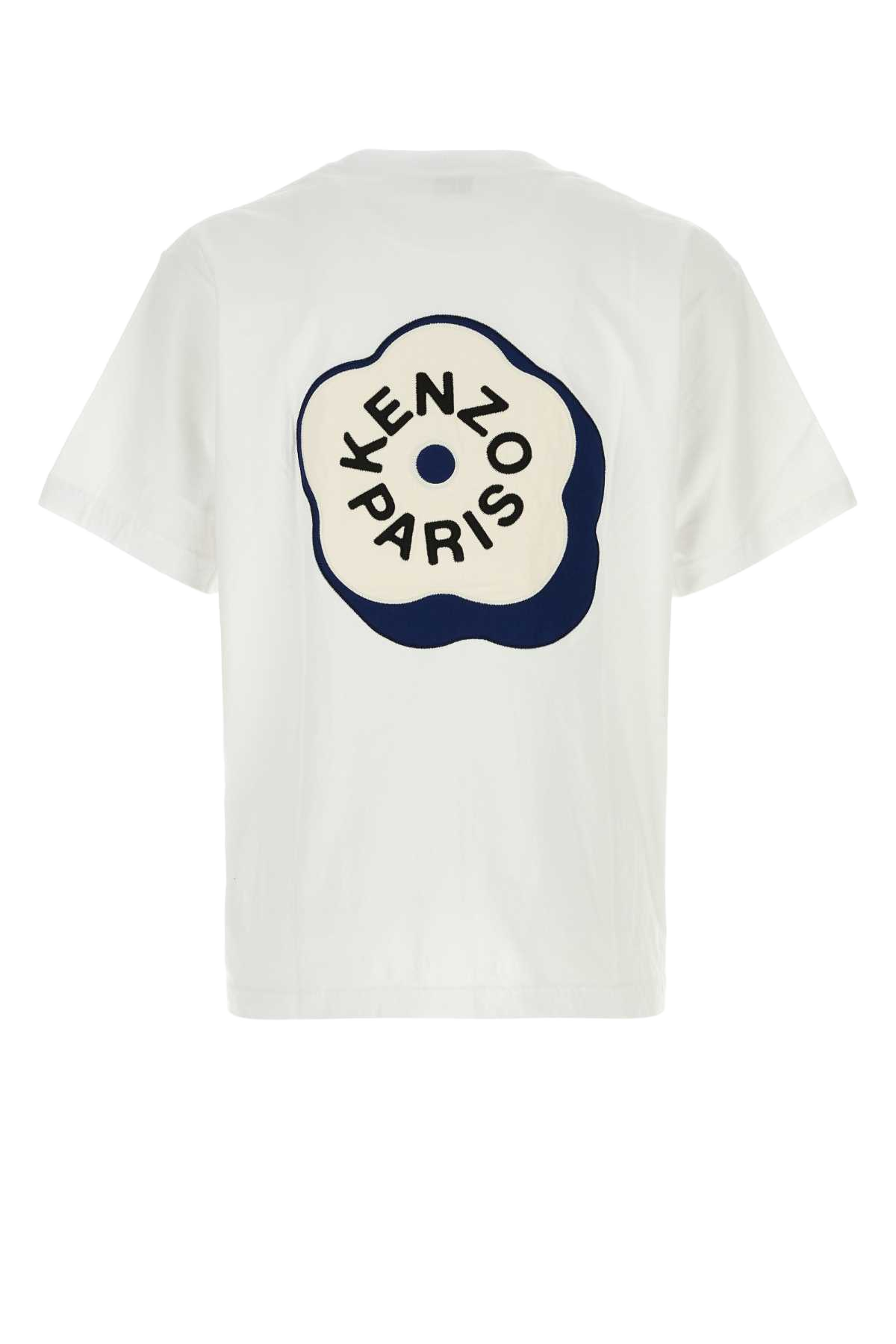 White Cotton Oversize T-Shirt Exterior