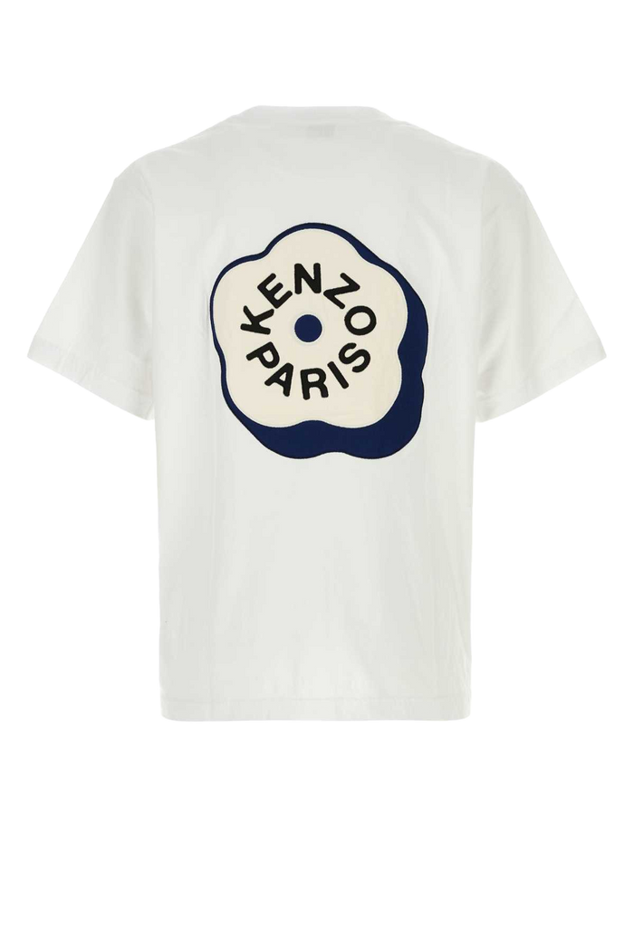 White Cotton Oversize T-Shirt Exterior