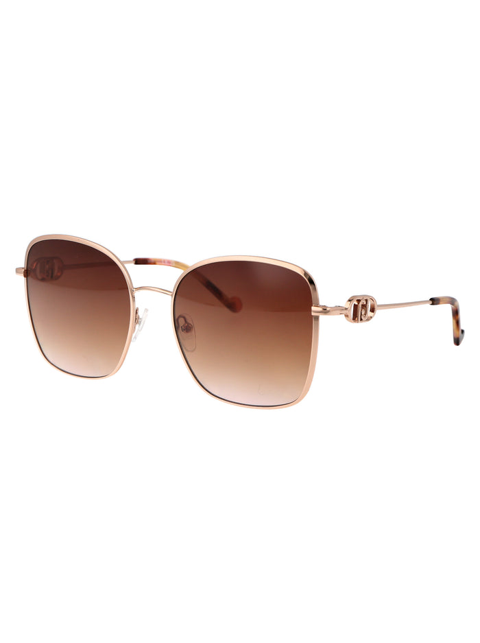 Lj155s 770 Rose Gold Metal Sunglasses