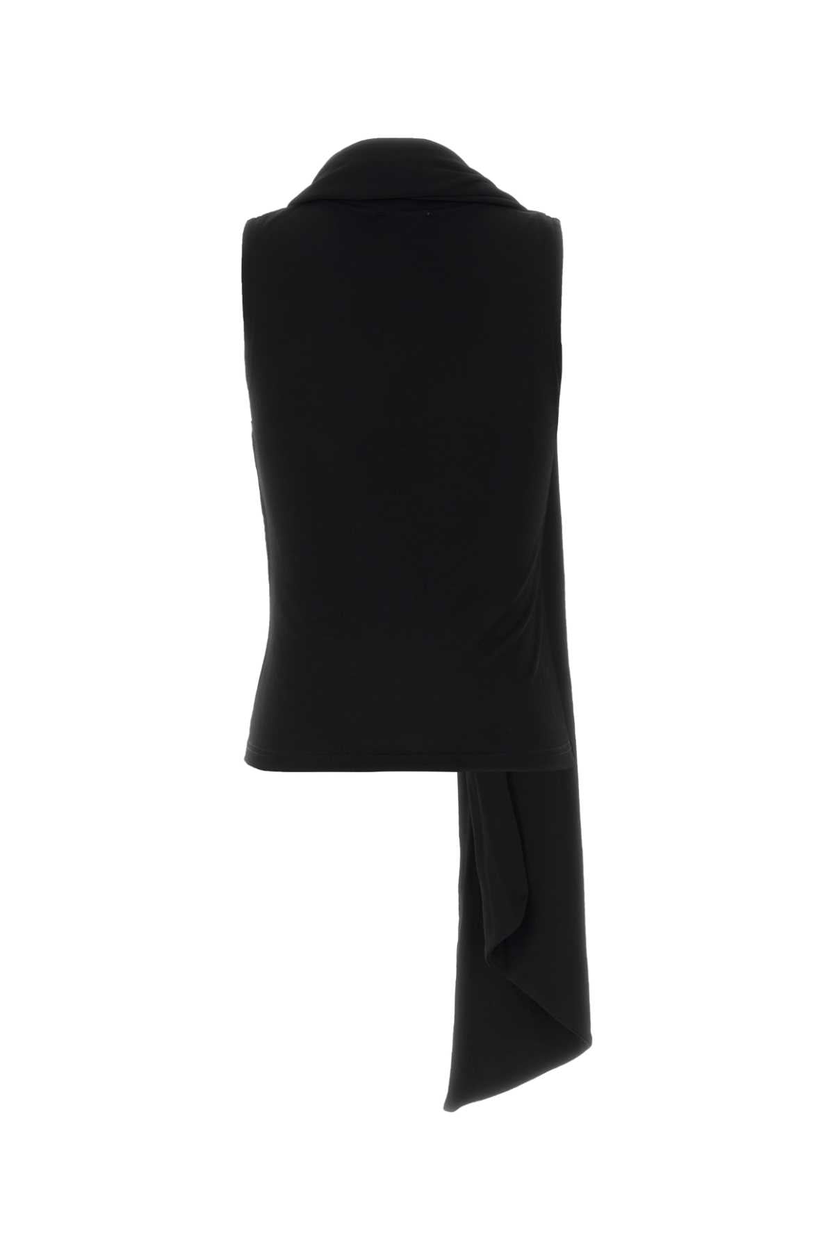 Noir Exterior: Viscose Nylon Maglie