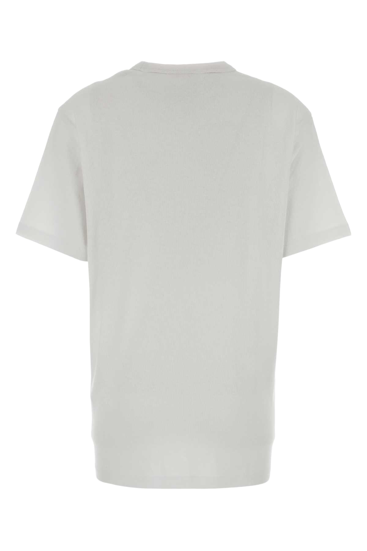 White Cotton T-Shirt Exterior