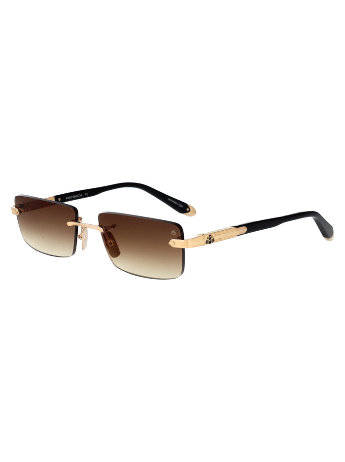 The Symphony Sun I Mellow Gold Plated Black Titanium Sunglasses