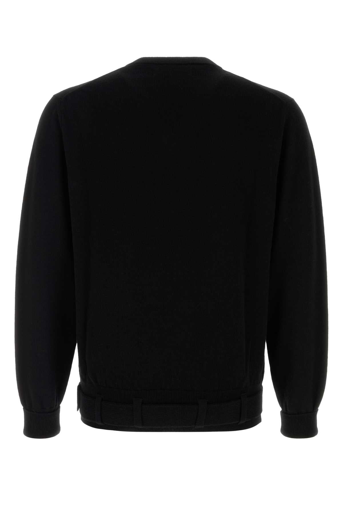 Black Wool Blend Sweater Maglieria