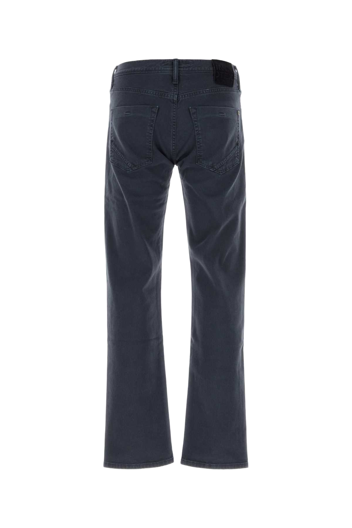 Navy Blue Stretch Denim Jeans Blueabisso Exterior: Cotton Elastane