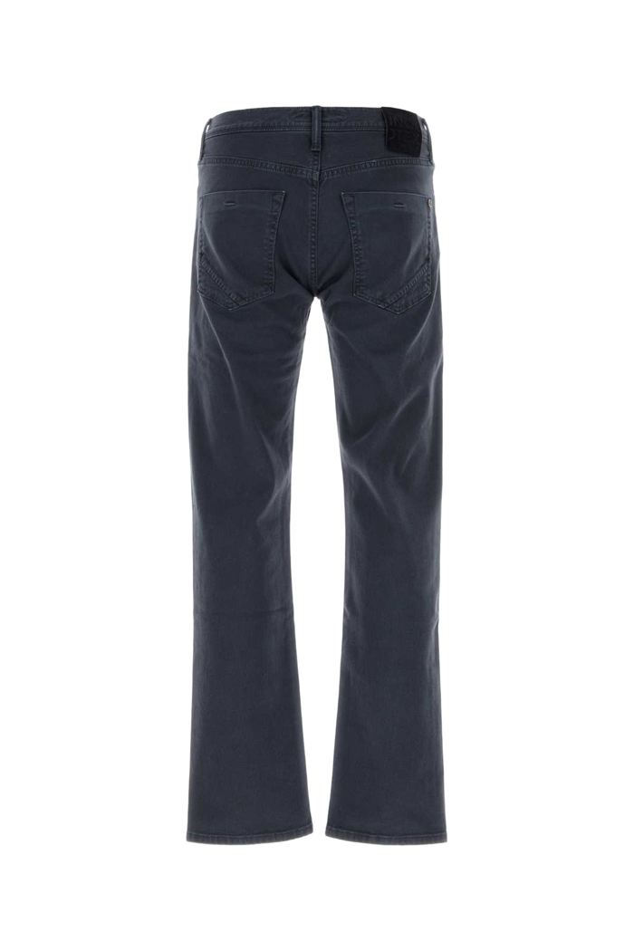 Navy Blue Stretch Denim Jeans Blueabisso Exterior: Cotton Elastane