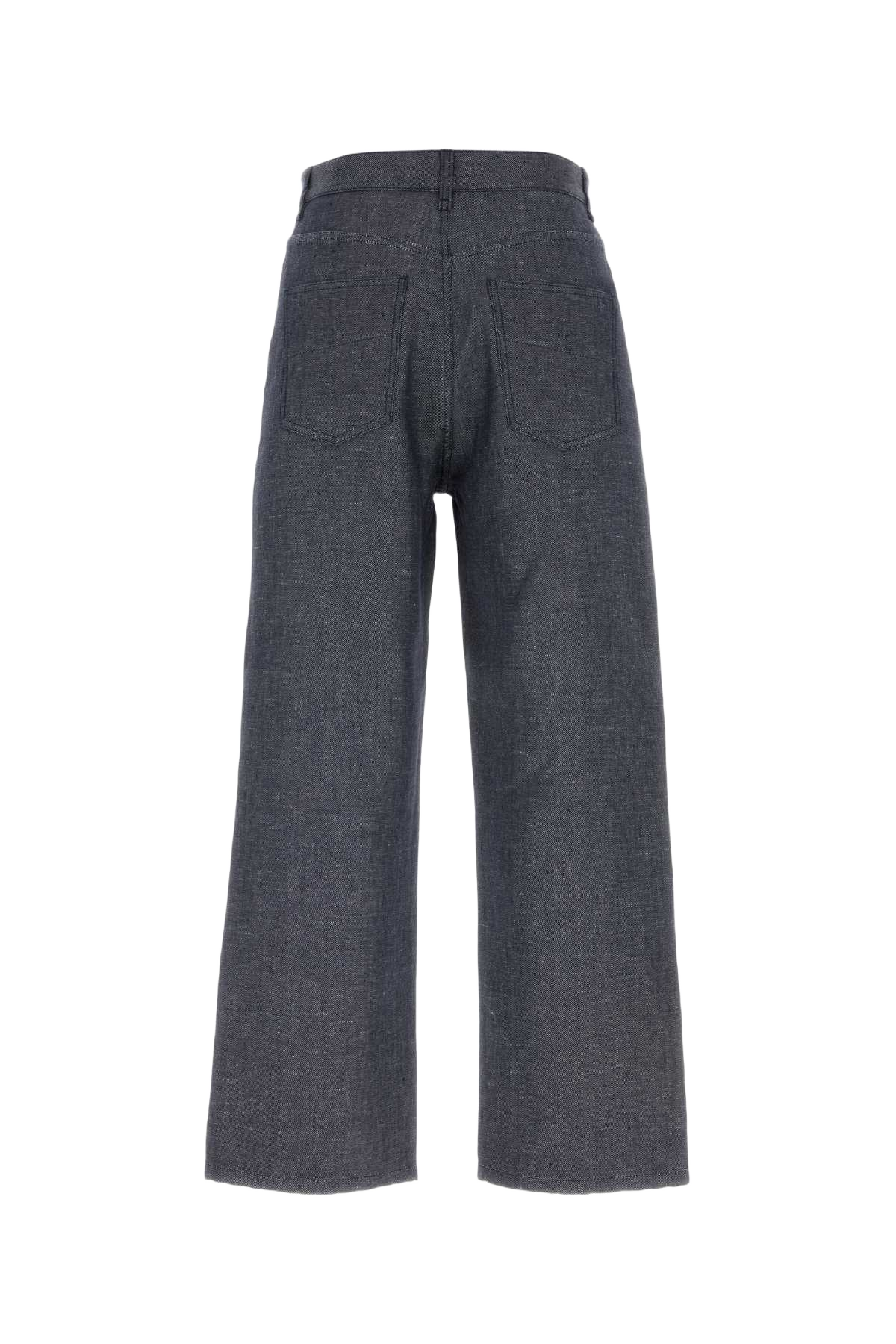 Denim Jeans Dark Blu Exterior: Linen Cotton Silk
