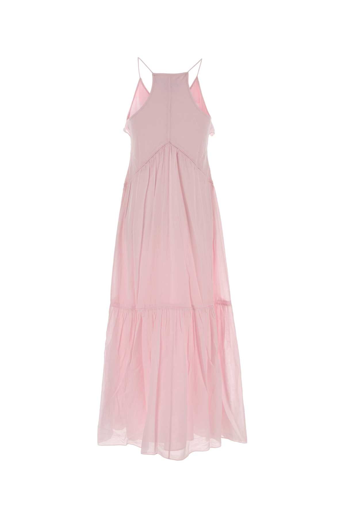 Pink Cotton Blend Vasma Dress Light Abiti