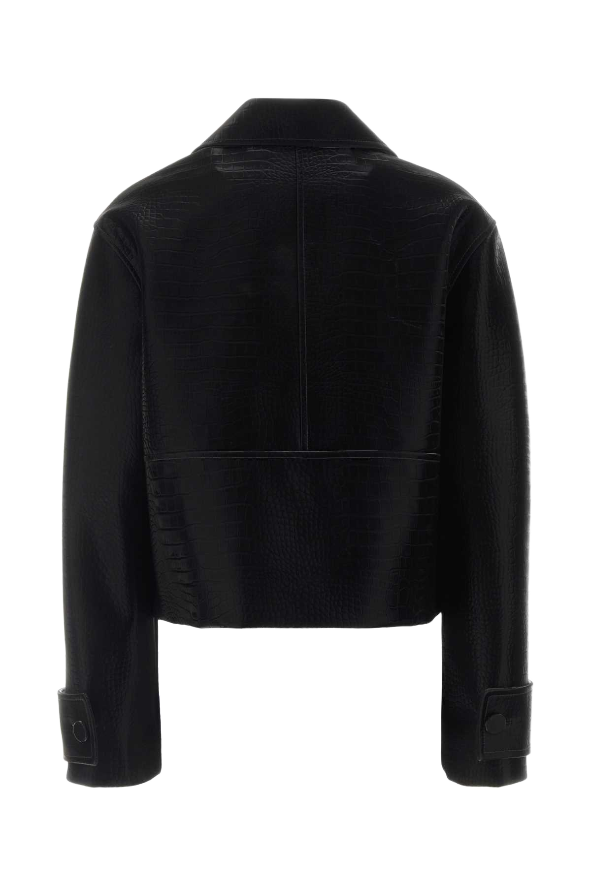Black Leather Jacket Blackblackblack Lamb Skin Giacche In Pelle