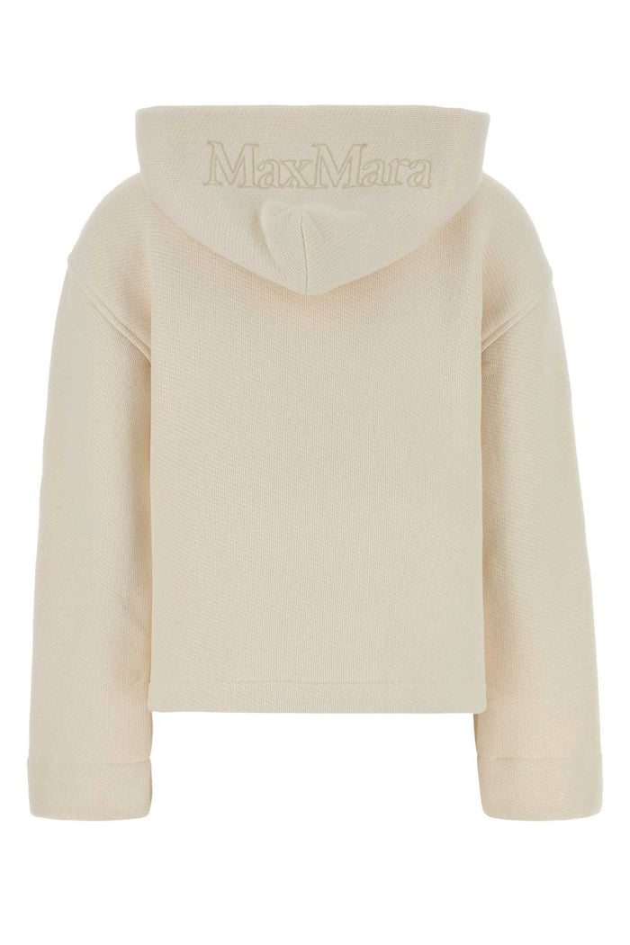 2611921018600 001 Avorio Exterior: Cotton Polyester Felpe