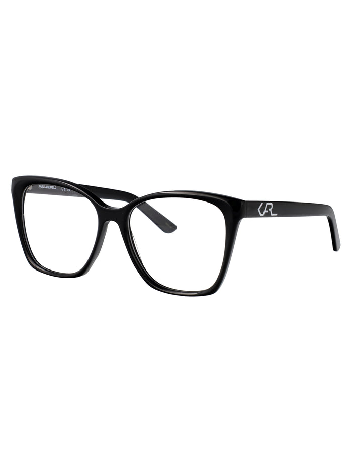 Kl6050 1 Black Acetate Optical