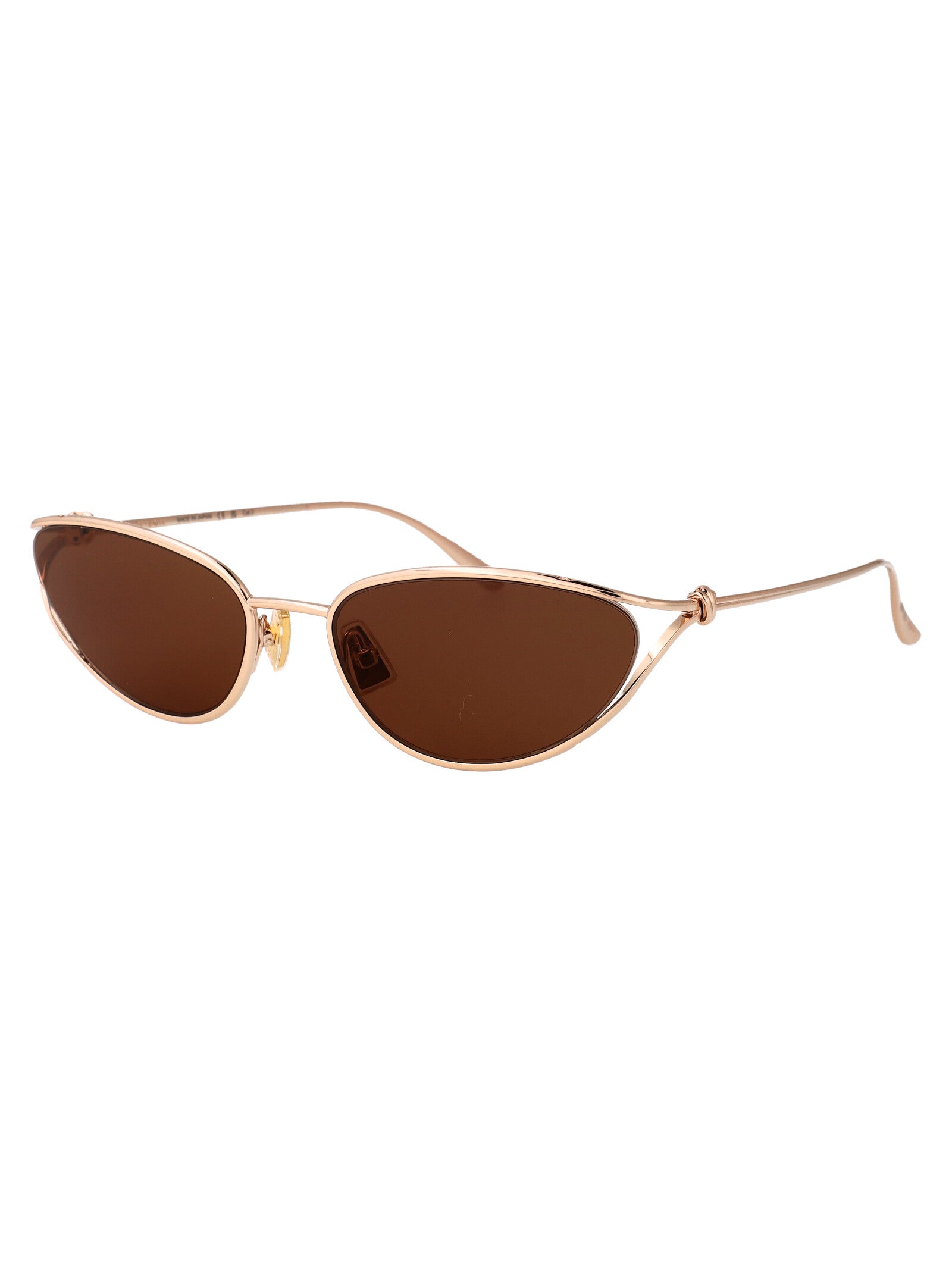 Bv1330s 003 Gold-gold-brown Metal Sunglasses