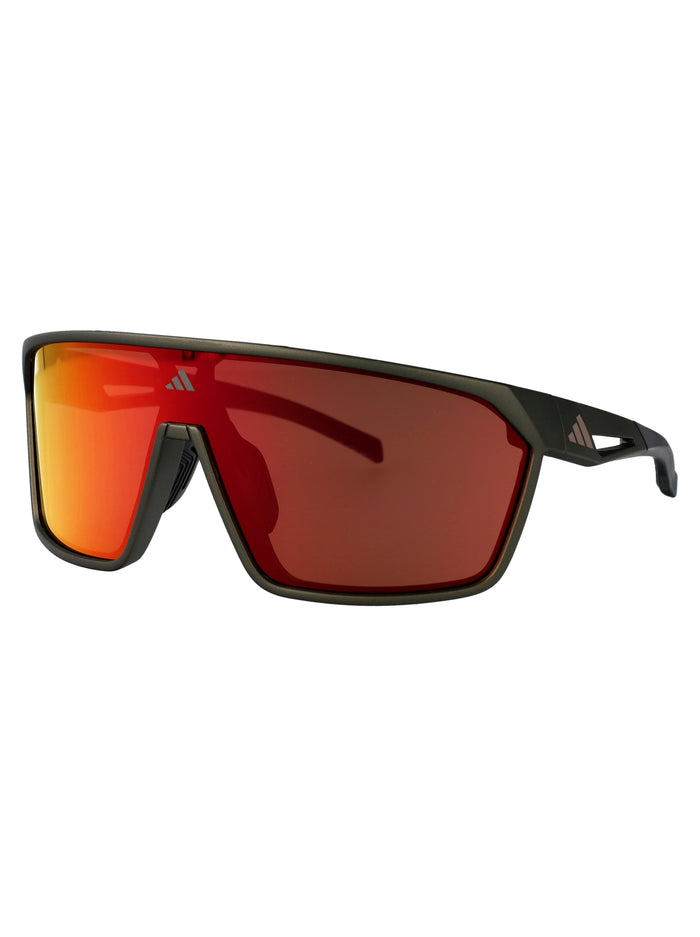 Sp0108 Verde Scuro Op / Roviex Specchiato Injected Sunglasses