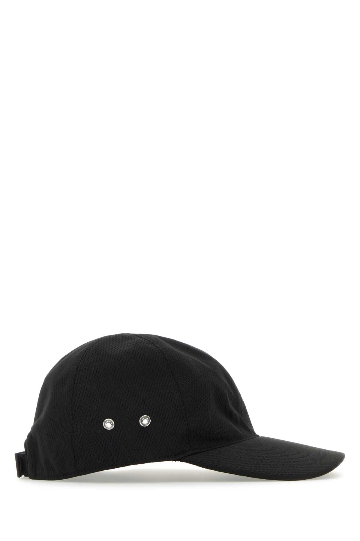 Black Polyester Baseball Cap Cappelli