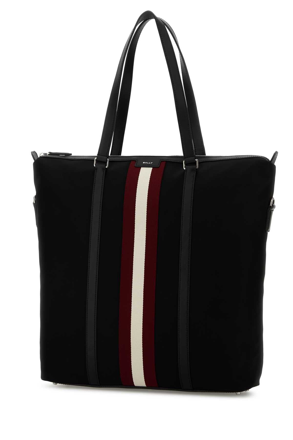 Black Canvas Shopping Bag Borse A Mano