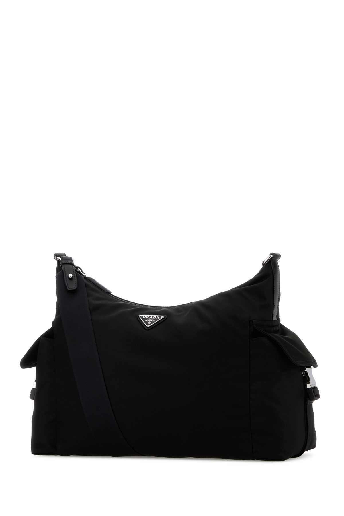 Black Re-Nylon Prada Explore Shopping Bag Nero Borse A Mano