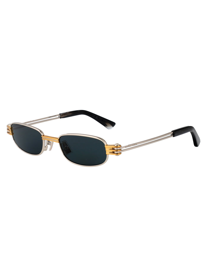 Bv1381s 003 Silver-silver-blue Metal Sunglasses