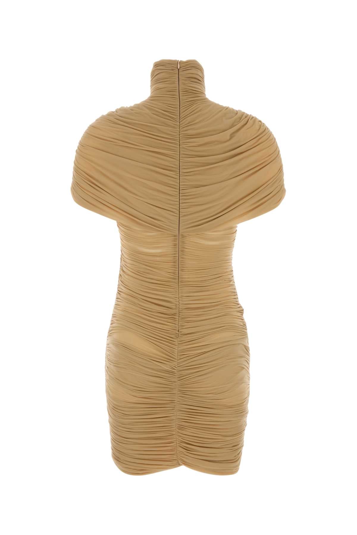 Beige Exterior: Cupro Elastane Abiti