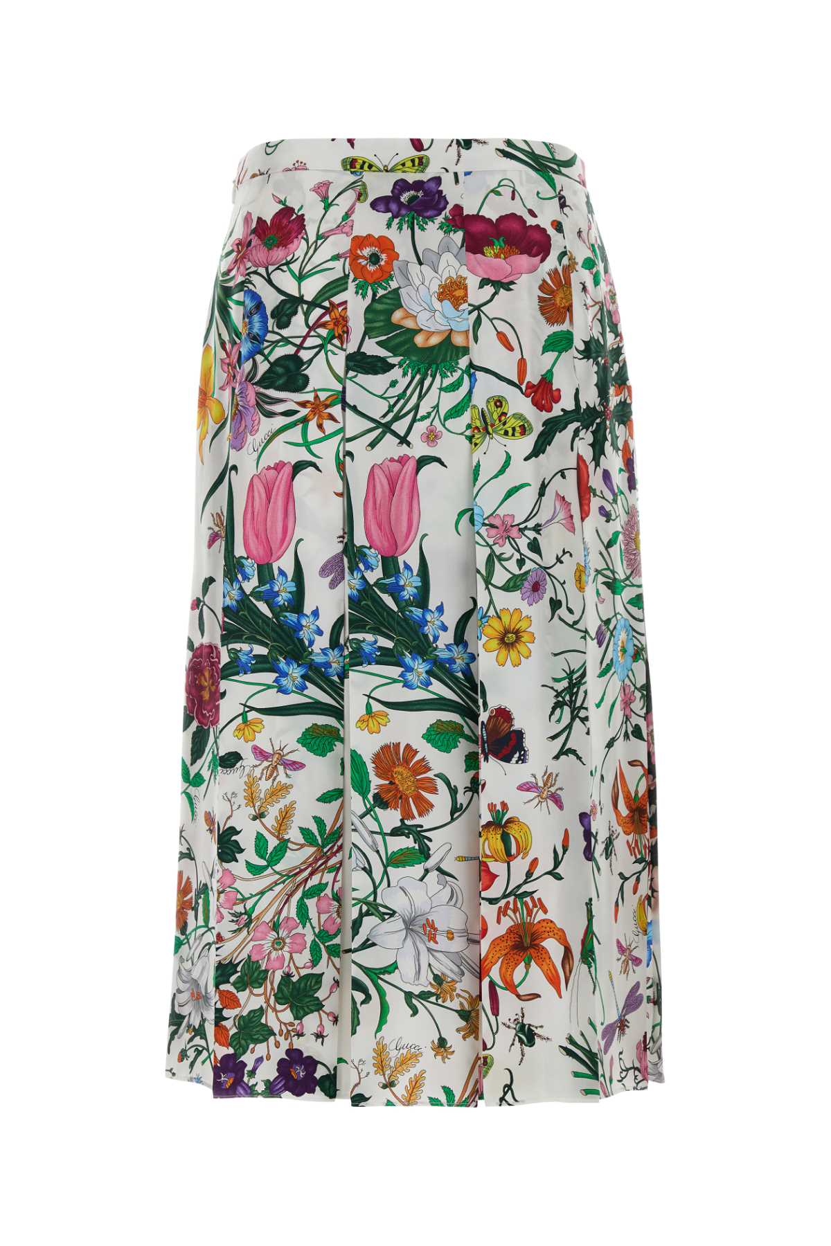 Whitemulticolor Exterior: Silk Gonne