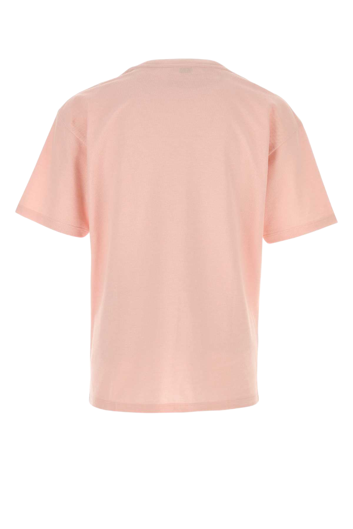 Pink Piquet T-Shirt Rosenaturel Exterior: Cotton Polyester