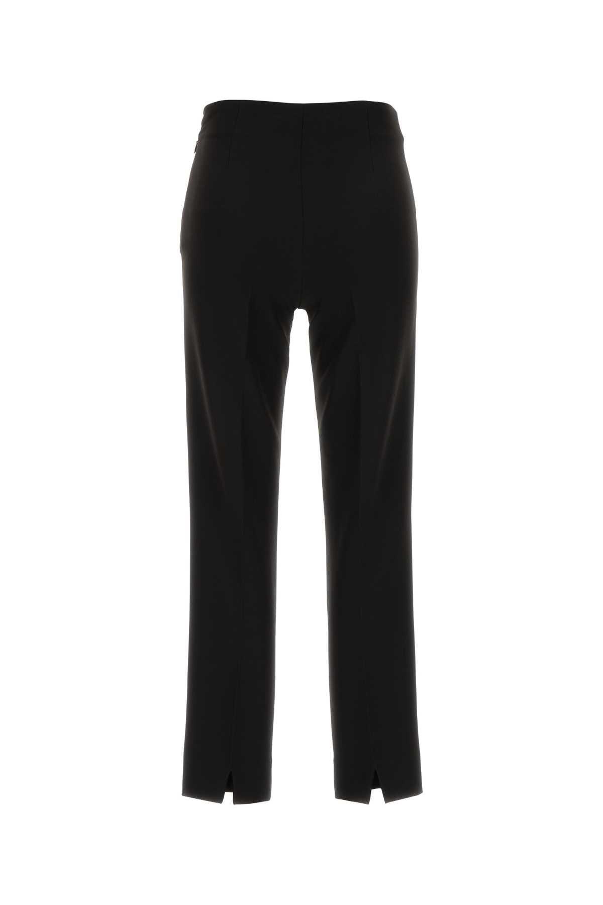 Nero Exterior: Polyester Elastane Pantaloni