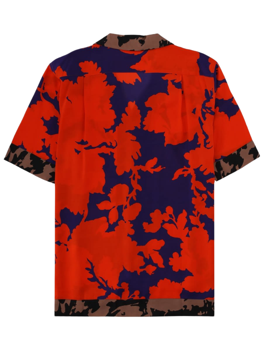 Carlton Shirt Red Viscose