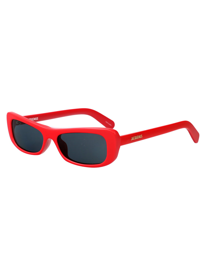 Jac55c2sun C2 Red/ Yellow Gold/ Grey Acetate Sunglasses
