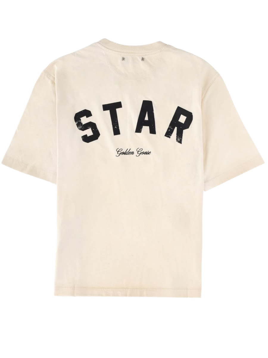 T-Shirt Logo Ivory Cotton T-shirts
