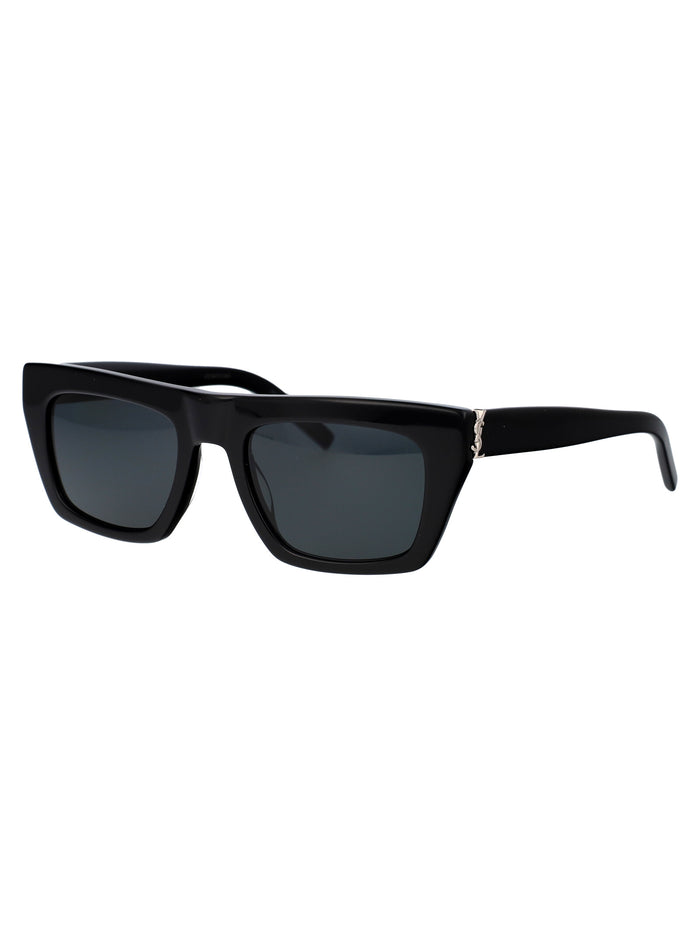 Sl M131 001 Black Acetate Sunglasses