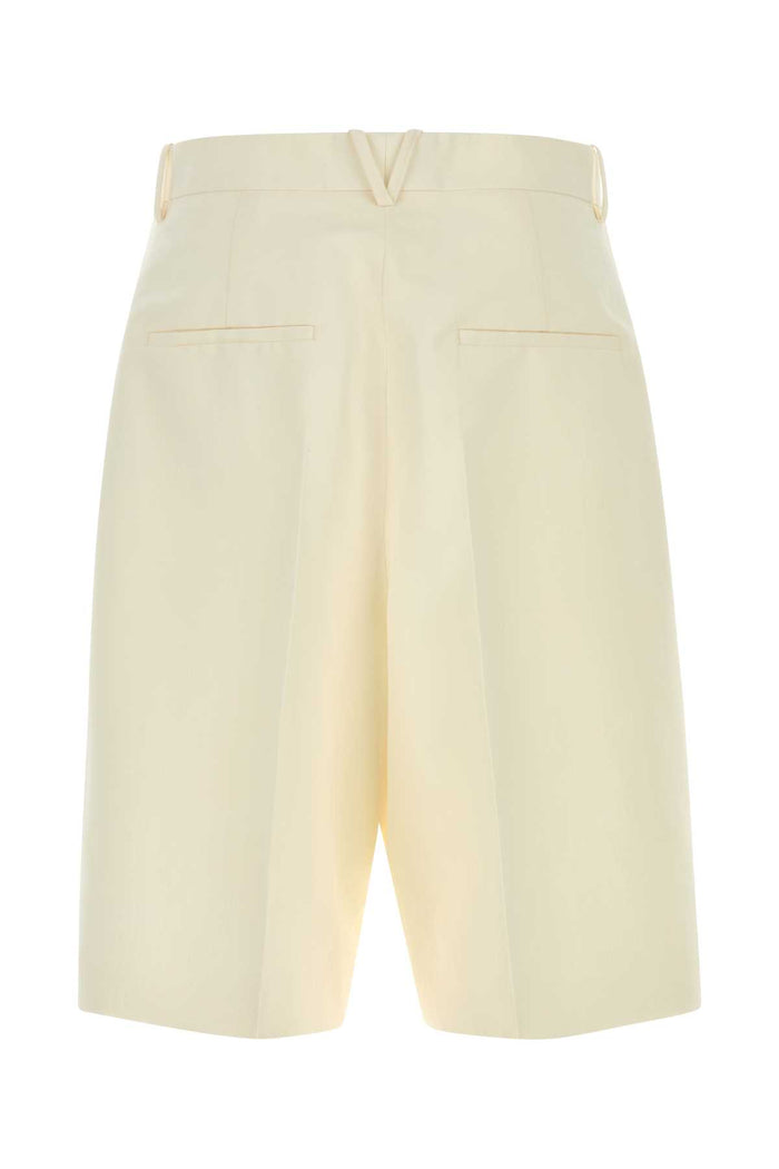White Exterior: Cotton Silk Short
