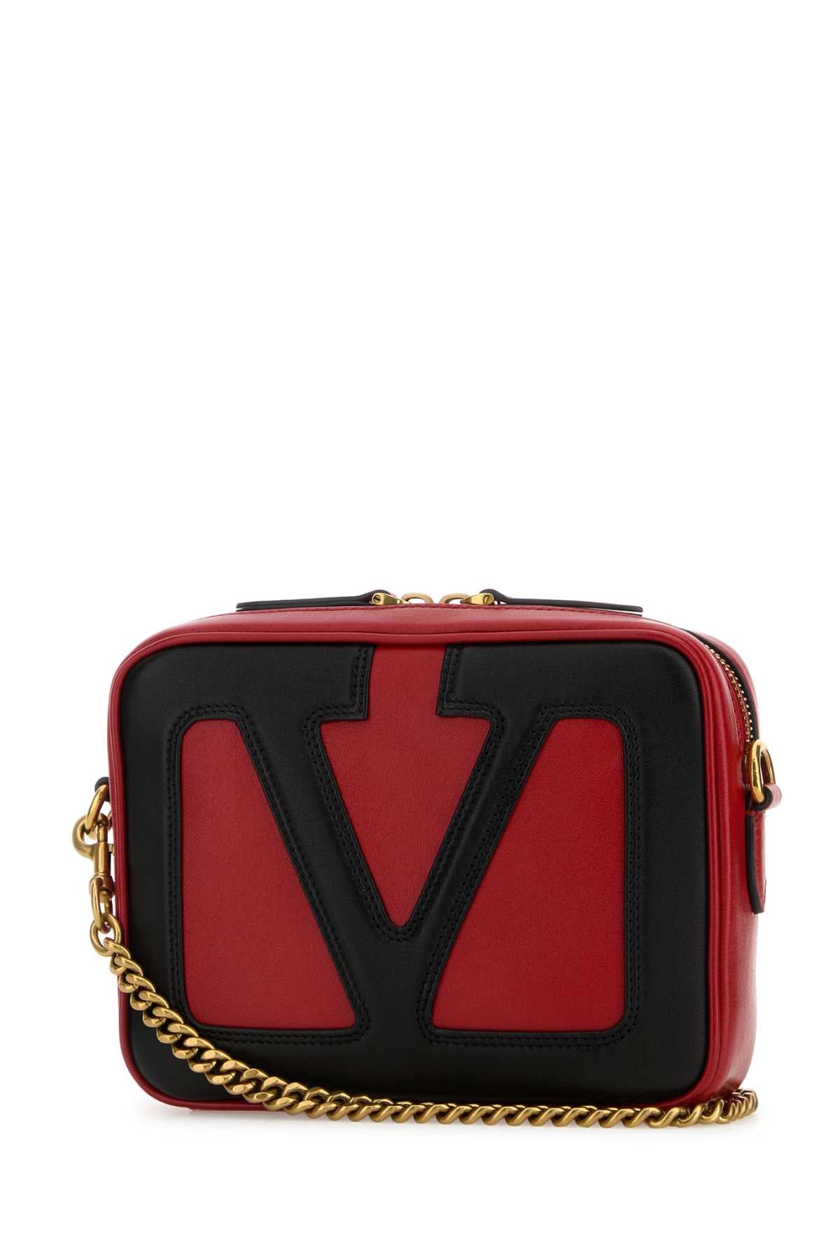 Red Nappa Leather Viva Superstar Crossbody Bag Rougecouturenero Borse A Tracolla