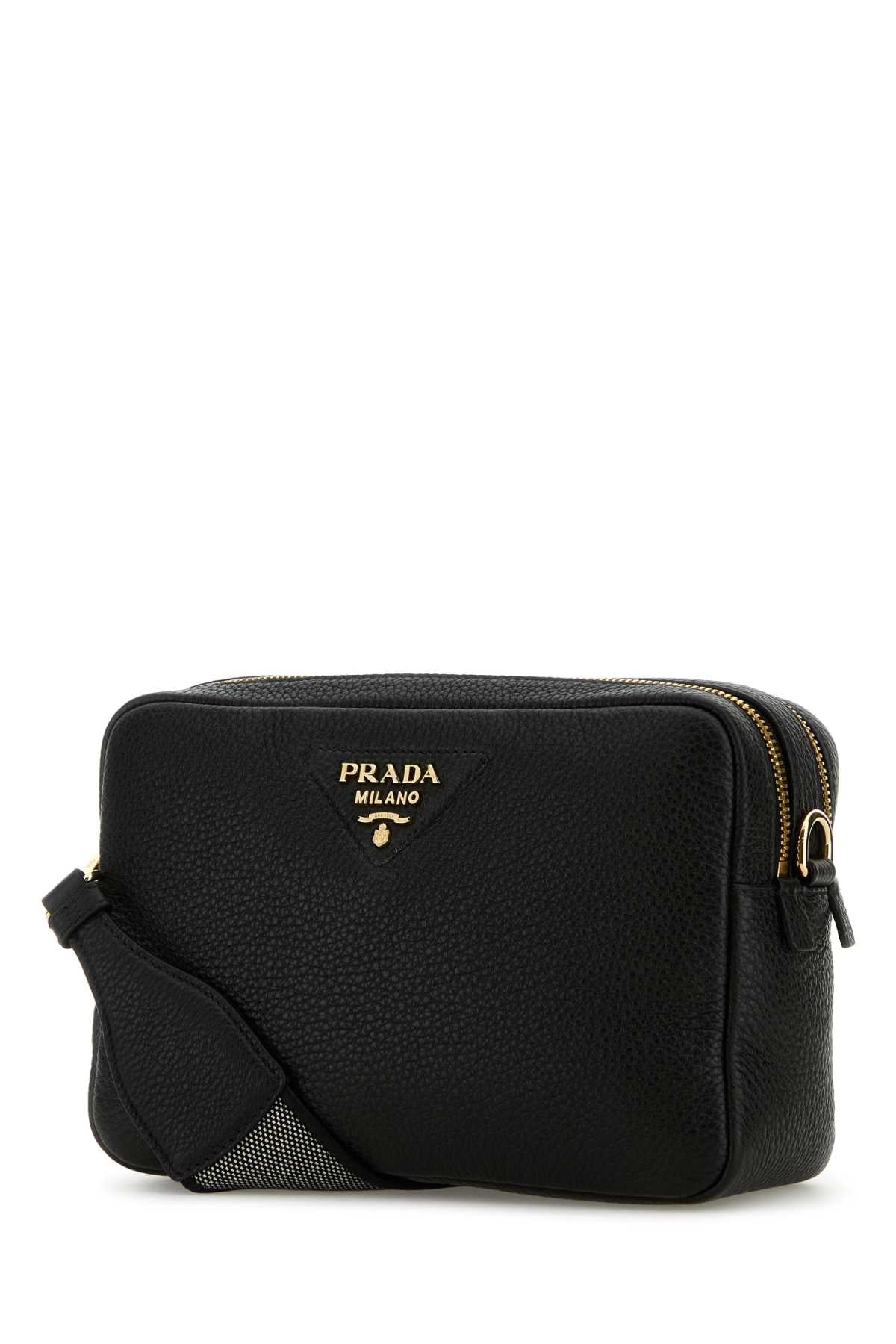Black Leather Crossbody Bag Nero 1 Vitello Borse A Tracolla