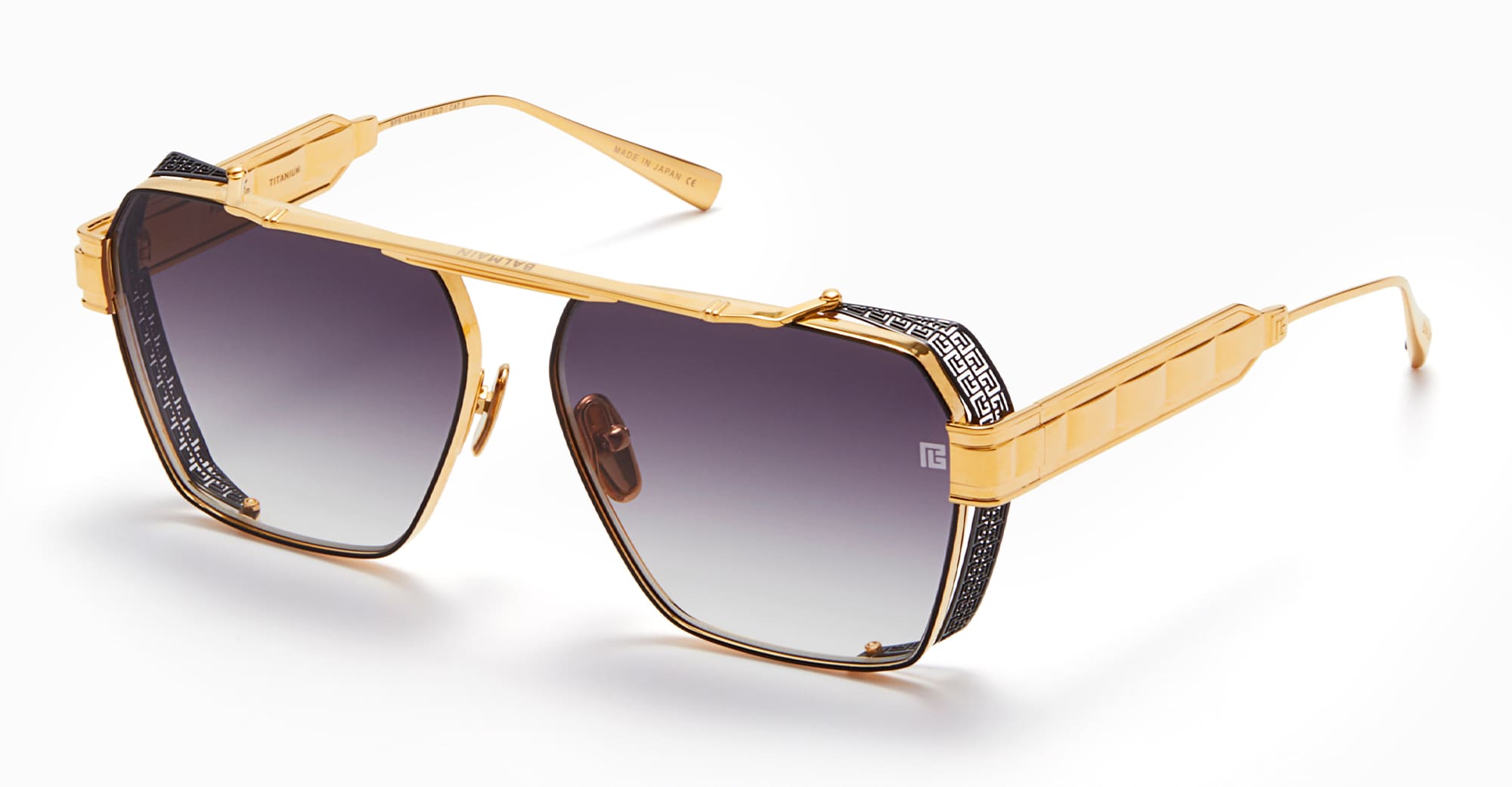 Bps-155a-61 Nd Titanium Sunglasses