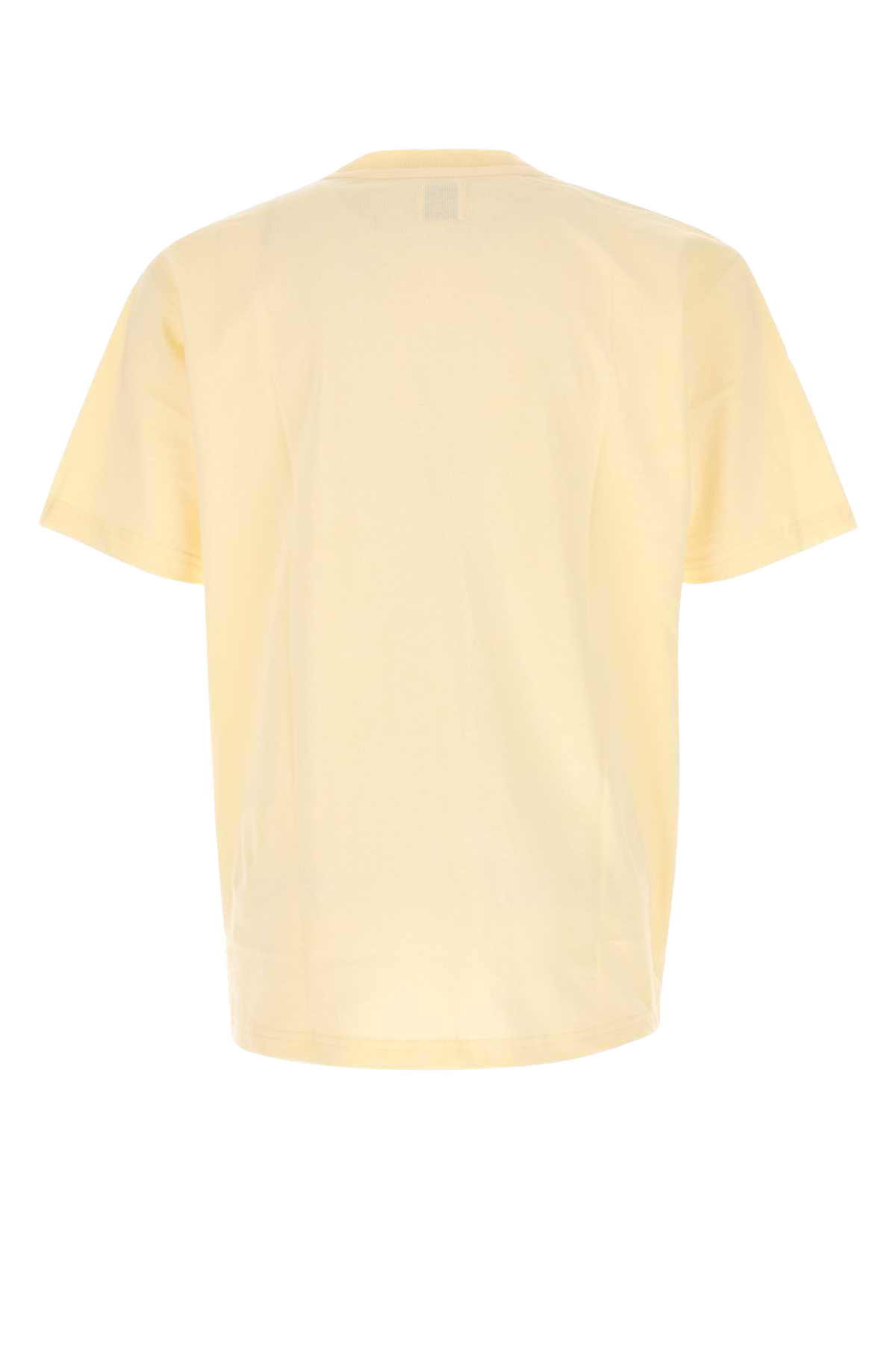 Yellow Cotton T-Shirt Calcium Exterior