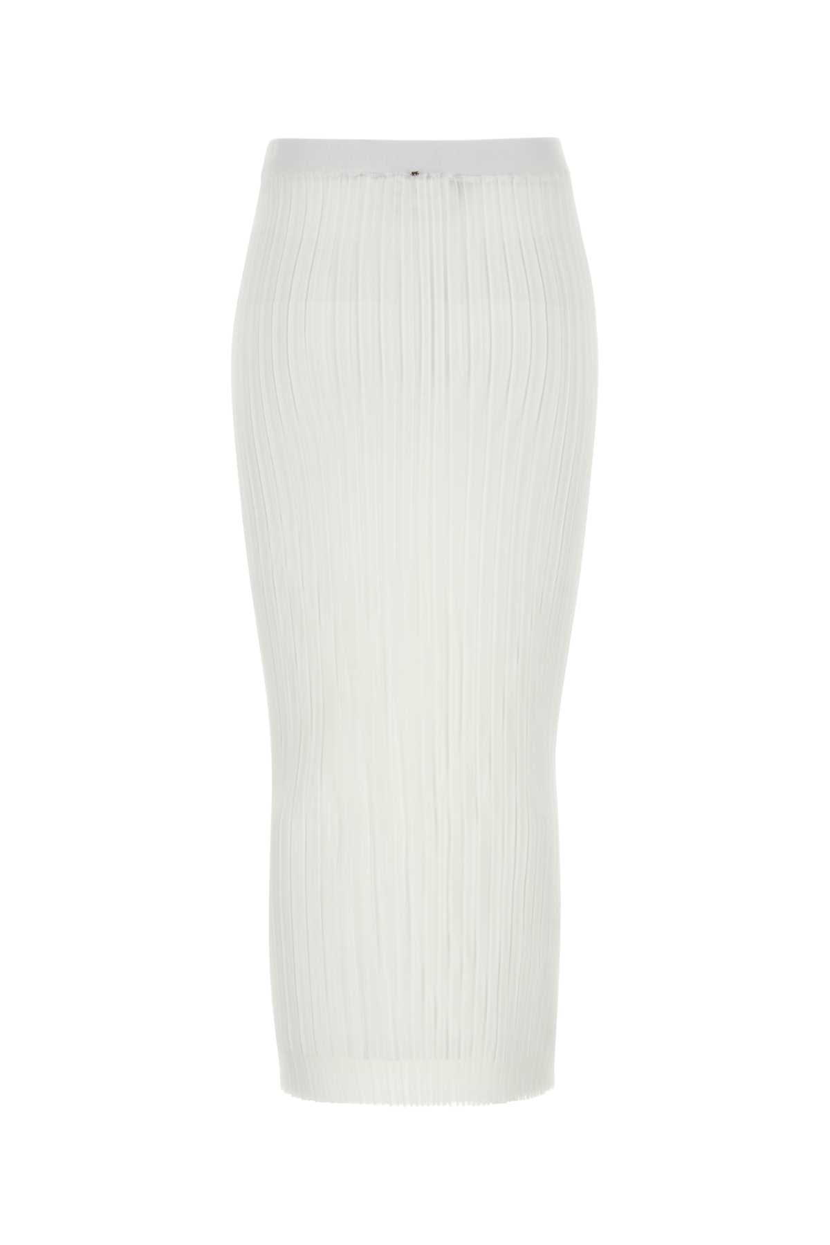 White Organza Album1234 Skirt Bianco Ottico Gonne